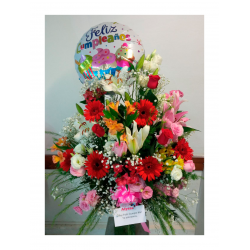 Canasto Garden con Globos