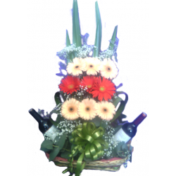 Gerberas y Vinos