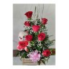 Rosas y peluche